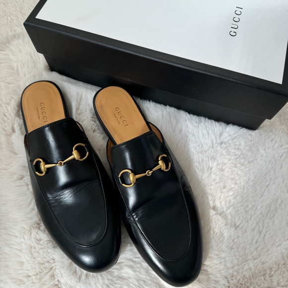 Gucci Provincetown leather mules, black, size 38.5 - Picture 3 of 5